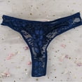 thumbnail image 3 of SnZhen Thongs for Women Women's Panties Lace Seamless Low Waisted Ladies Thongs Physiological Underpants, 3 of 5
