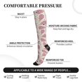 thumbnail image 2 of Pofeuu Sparkling Ice Cream Print Compression Socks for Women & Men Circulation - Best Support for Nurses,Running,Athletic,Sports, 2 of 7