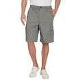 thumbnail image 3 of (2 pack) Turtle Bay New York Men’s Elastic-Waist Cargo Shorts – Relaxed Fit, 6 Pockets, Durable Cotton Blend, 3 of 7