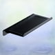 thumbnail image 3 of Estante de almacenamiento de teléfono de baño Bandeja de teléfono móvil de acero inoxidable Estante de almacenamiento de baño (negro), 3 of 5