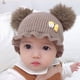 thumbnail image 2 of Gorro para bebé recién nacido, gorro para bebé recién nacido, gorro de lana tejido para hombre y mujer, gorro de otoño e invierno de sección fina, 2 of 5