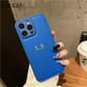 thumbnail image 3 of Luxury Custom Name DIY Leather Soft Case For iPhone 15 Pro Max 14 Pro Max 11 12 13 X S XR 7 8 Plus SE3 Personalize Initial Cover, 3 of 5
