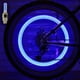 thumbnail image 4 of 2 luces para rueda de motocicleta, tapa de válvula de neumático, lámpara decorativa para conducción nocturna, universales para coche, bicicleta, color azul, 4 of 5
