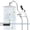 Chrome-Square 8'', variant on Square 8'' Chrome Metal Shower Head with Handheld Wand