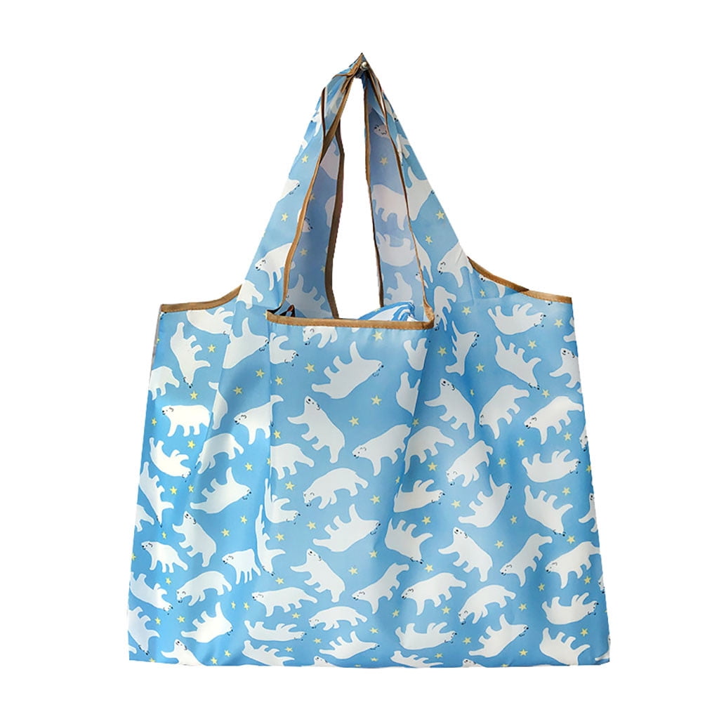 Show Dog Reusable Shopping Tote Bag Travel Foldable Shopping Bag 34x15x40cm 
