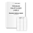 thumbnail image 2 of HOUSELABELS 30-up Address Labels (1" x 2-5/8") for Laser and Inkjet Printers, 100 Sheets, 2 of 4