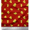 thumbnail image 1 of Soimoi Cotton Jersey Fabric Leaves & Lilac Floral Decor Fabric Printed Yard 58 Inch Wide, 1 of 3