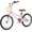Pastel Pink, variant on Hykolity Kids Bike 20 Inch for 6-12 Years Old Girls Bicycle with Basket and Kickstand, Tween Retro Style Childrens Bike for Teen Girls, Pink