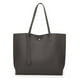 thumbnail image 1 of Dreubea Bolso de hombro de piel sintética suave para mujer, bolso de mano con borlas de gran capacidad, 1 of 5