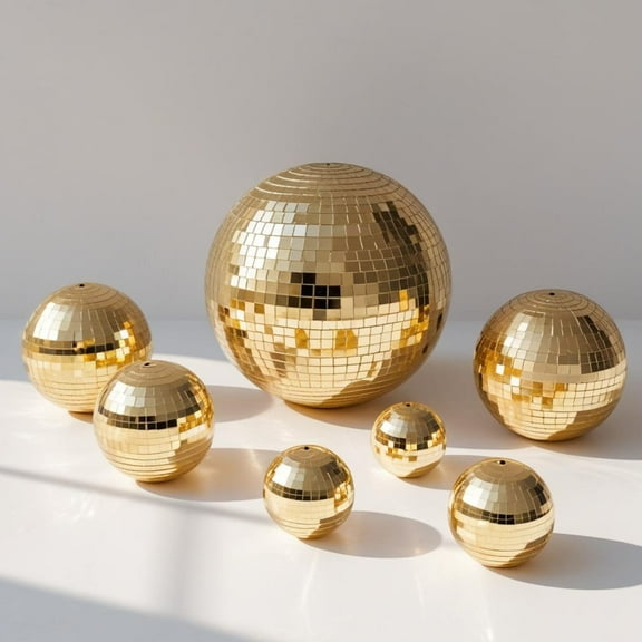 Mirror Disco Ball Decor Disco Cowgirl Last Disco Set of 25