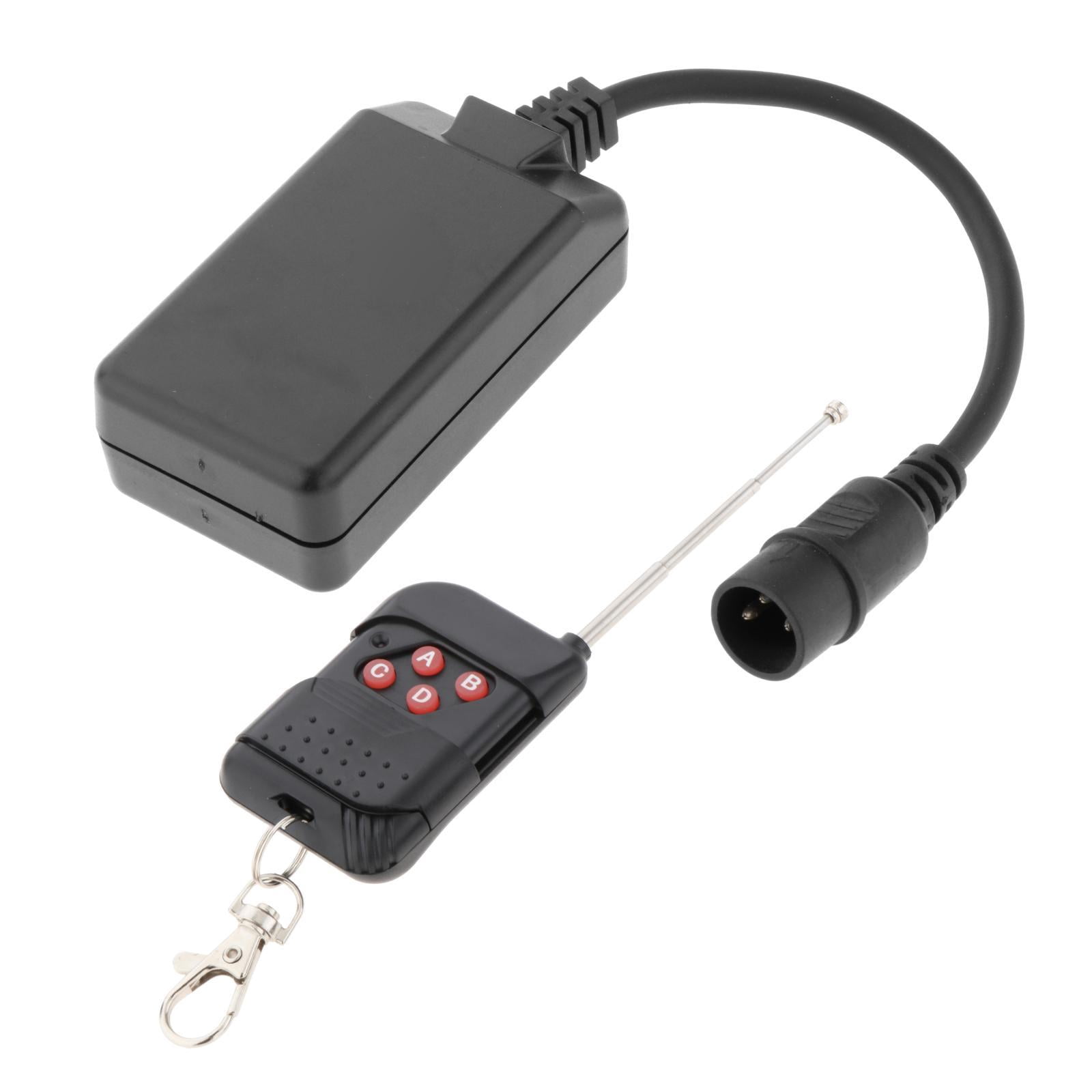 400W 900W 1500W Receiver Replacement RC Black Fogger Controller Wireless Transmit Receiver Remote Controller Smoke Machine for Stage
