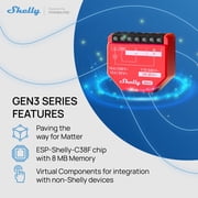 Shelly 1PM Gen3 x2
