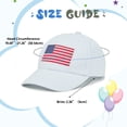 thumbnail image 3 of Zando Toddler Baseball Hat for Boys 3-8 Years Adjustable Baby Baseball Cap 250 anniversary usa hat for Summer Sun Protection, 3 of 5