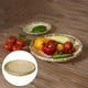 thumbnail image 1 of decorativa de bambú para servir, bandeja de almacenamiento de alimentos, decoración de forma forma forma tejida , s de pan para , 26cm Baoblaze Bandeja de cesta de almacenamiento, 1 of 8