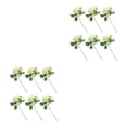 thumbnail image 2 of Rama corta de flores artificiales Toystoory 6 uds Leche blanca 2Conjunto, 2 of 6