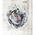 thumbnail image 3 of Combs, Joyce 20x23 Black Modern Framed Museum Art Print Titled - Embellished Circular Energy III, 3 of 5