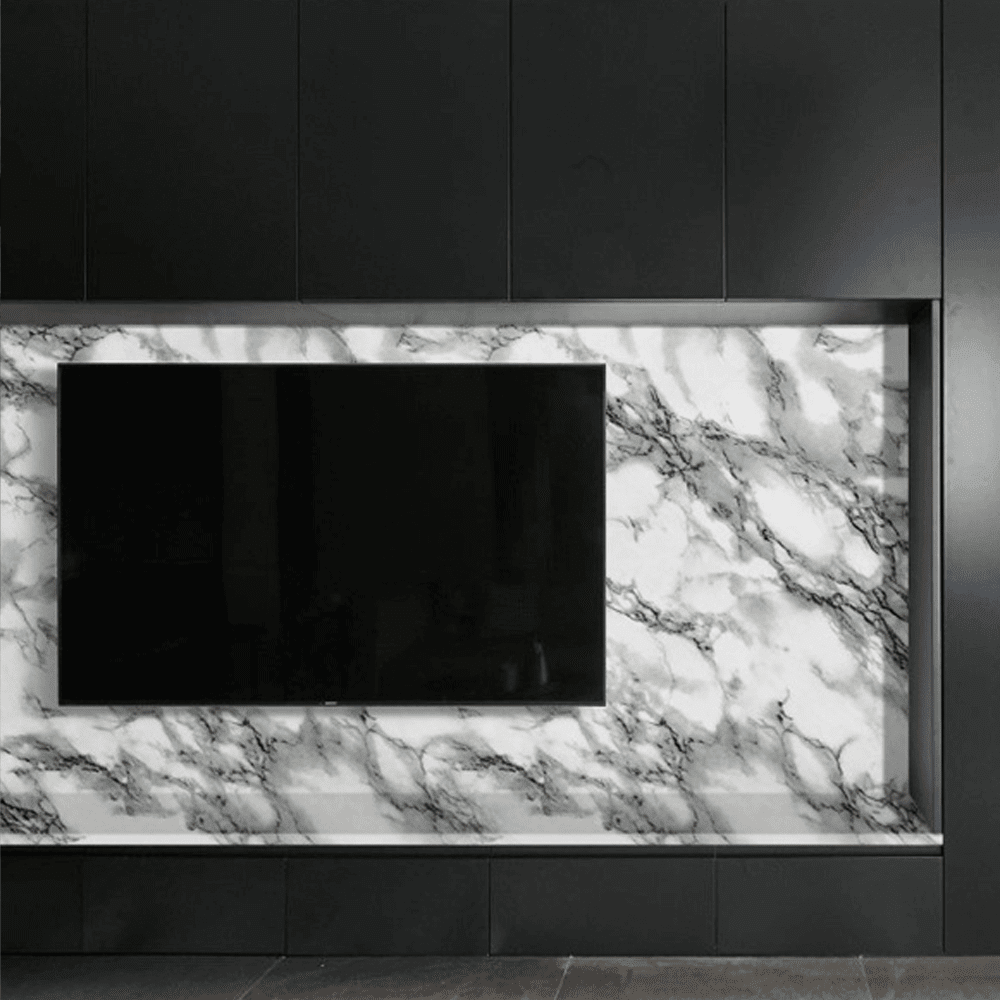 15.7''x118'' Marble Contact Paper Peel and Stick Countertops for Kitchen Countertop Contact Paper Waterproof