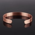 thumbnail image 4 of Pulseras magnéticas VitalBracelet 2 Pzas 15-17cm 8mm 5mm Cobre Color: Cobre., 4 of 5