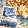 thumbnail image 4 of Etiqueta Engomada Del Libro De Recuerdos De La Cinta Calcomanías Decorativas Pegatinas Naturales Costa Linda para Manualidades DIY Azul, 4 of 5