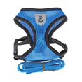 thumbnail image 1 of Cat Dog Adjustable Harness Vest Walking Lead Leash For Puppy Dogs Collar Polyester Mesh Harness For Small Medium Dog Cat Pet, 1 of 5