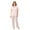 Pink Champange, variant on Exquisite Form Nylon Tricot Short Sleeve Matching Pajama Set 90107