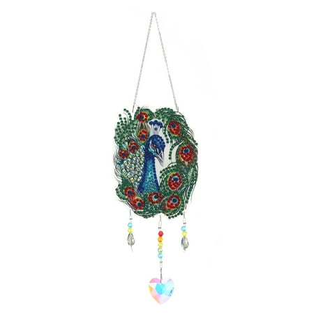 

Foraging dimple 5d Diamond Painting Diy Wind Chime Window Door Decoration Pendant