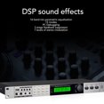 thumbnail image 4 of Karaoke Audio Mixer, Microphone Mixer Digital Sound Mixer Receiver With 3  Feedback Suppressor For Podcast, Recording, Vocal, Game Voice ,Club Bar Karaoke Professional Use, 4 of 8