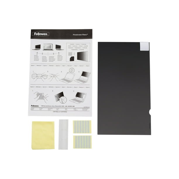 Fellowes PrivaScreen Blackout - Filtre de Confidentialité pour Ordinateur Portable - 12.5" de Large