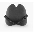thumbnail image 4 of Almohada lumbar densa – Soporte de espalda firme ergonómico patentado multiregión para aliviar el dolor de espalda baja – Cojín de apoyo lumbar con correa para silla de oficina, coche, sofá, avión – Gris Sailing Electrónica, 4 of 5