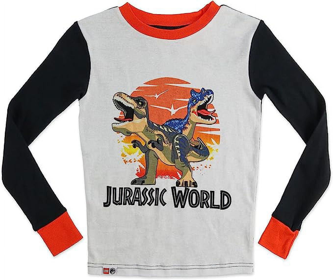 LEGO Jurassic World Boys 2 Piece Cotton Pajamas with Kuwait Ubuy
