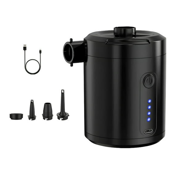YIEMEEN 5200mAh USB Rechargeable Air Pumps High Efficiency Portable Electric Pumps for Inflatable Mattress Pool Toy Camping