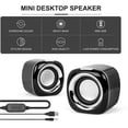 thumbnail image 3 of Maner Dresses USB Powered Computer Speakers, Wired, 2 Channel Computer Speaker, New, 1 Count, 3 of 9