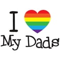 thumbnail image 3 of CafePress - I Love My Dads - 15 oz Ceramic Large White Novelty Mug, 3 of 4