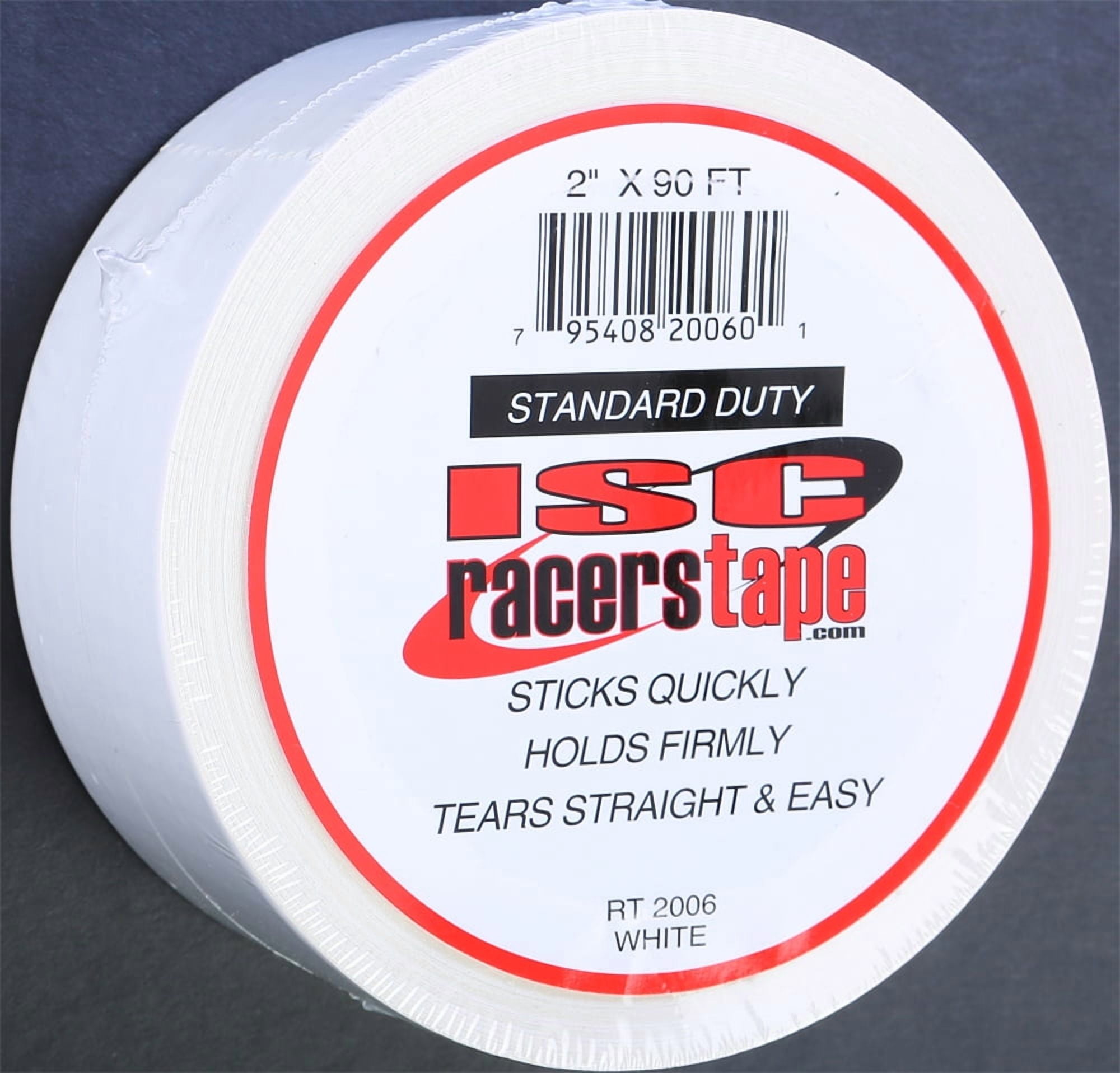Isc RT2006 Top-Grade Colored Duct Tape - 2in. x 90ft. - White