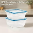 Snapware Total Solution 2Pack (5.5Cup) Plastic Food Storage