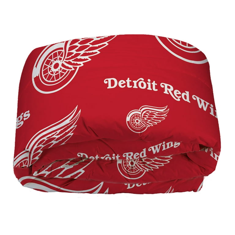 DETROIT RED WINGS NHL Hockey Twin or Full Sheet Set