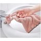 thumbnail image 5 of Paquete de 4 toallas de mano de microfibra, toallas de mano de cocina con lazo, toallas de mano de baño para colgar, paños de limpieza de microfibra absorbentes de secado rápido (4 colores), 5 of 5