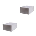 thumbnail image 2 of Bewildely Caja de zapatos de almacenamiento apilable, caja de zapatos de plástico transparente, diseño abatible, artefacto de almacenamiento de Type1 NO1, 2 of 6