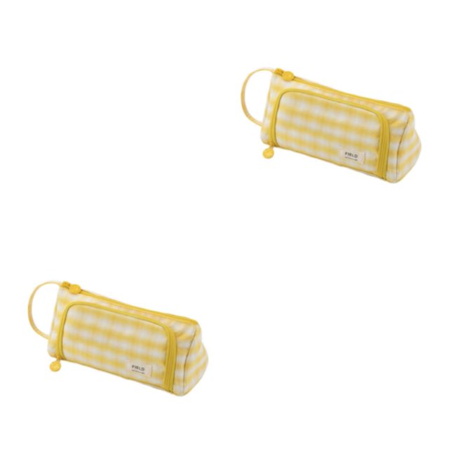 Tholdsy Estuche para lápices, estuche para bolsas, caja de bolsillo de malla, organizador de papelería multifuncional para estudiantes, Flor 2piezas
