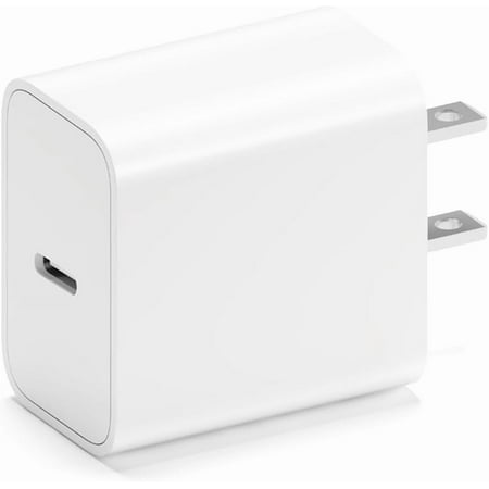 Typpkmm USB C Charger Block with Air 17 16 15 14 13 12 11 Pro Max 1Pack White
