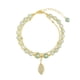 thumbnail image 4 of Pulseras de alta gama, ramas doradas y hojas de jade, lujo ligero, pulseras de nicho, alta gama, 4 of 7