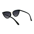 thumbnail image 4 of Womens Elegant 20s Gothic Cat Eye Mod Sunglasses Black Smoke, 4 of 4