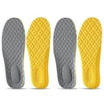 thumbnail image 1 of 4pcs Sports Shoes Insoles Super Soft Running Insole For Feet Shock Absorption Baskets Shoe Sole Arch Support Orthopedic Inserts Y, 1 of 5