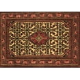 thumbnail image 1 of Ahgly Company Indoor Rectangle Persian Brown Traditional Area Rugs, 7' x 9', 1 of 4