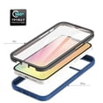 thumbnail image 2 of GSA Shockproof Hybrid Case w/Screen Protector For iPhone 12 Pro Max (6.7") -Blue, 2 of 5