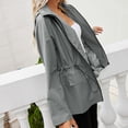 thumbnail image 4 of Vedolay Women's Winter Warm Coats Open Front Cardigan Coat Knit Coats for Women 2023 Grey,L, 4 of 4