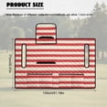 thumbnail image 7 of Pzuqiu Golf Cart Seat Towel Blanket Covers, Compatible with Outdoor, Suitable for Club Car Breathable, Striped Pattern Design, 7 of 7