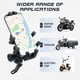thumbnail image 4 of Montaje del Teléfono Espevisor Retrovisor, Soporte para Teléfono de Motocicleta 360 Grados Rotacia Bloque de Seguridad Ajustable Anti Deslizamiento para Atv, 4 of 7