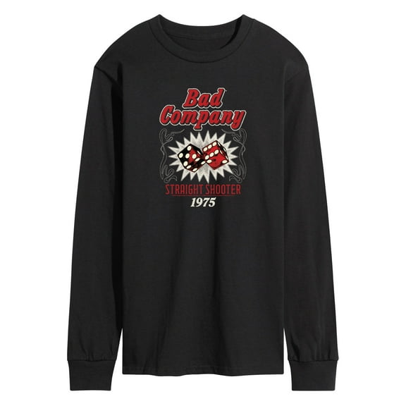 Bad Company - Straight Shooter - Men's Long Sleeve Graphic T-Shirt