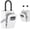 White, variant on AISUO Portable Wall Mount Key Lock Box, Clearly Visible Numbers, 5 Key Capacity, Weatherproof Resettable Code, 1 Pack, Black
